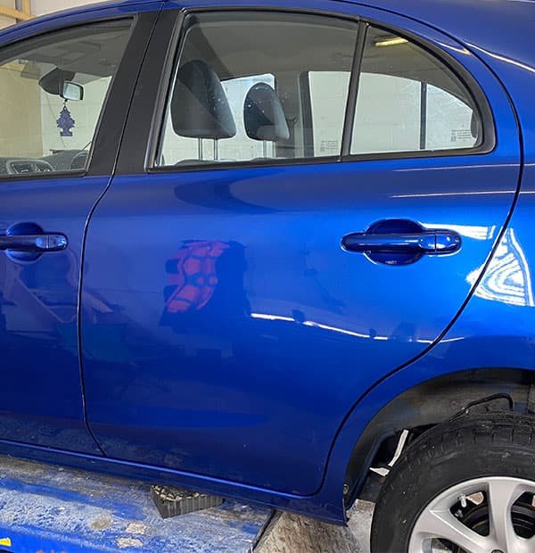 Paintwork scratch restoration by The Valet Man
